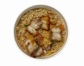 Fried Rice Roast Pork